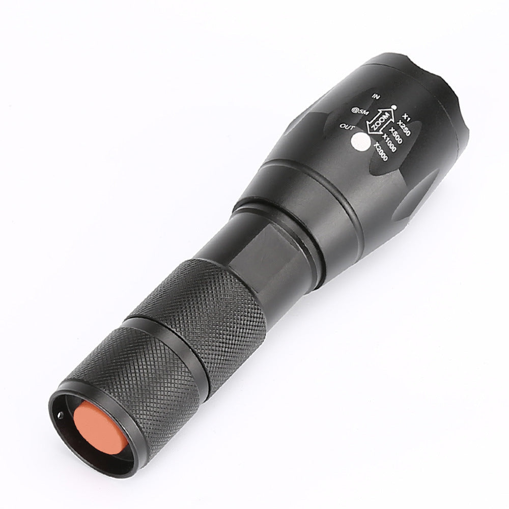 Portable LED Zoom Flashlight – Mini Torch for Outdoor & Hunting