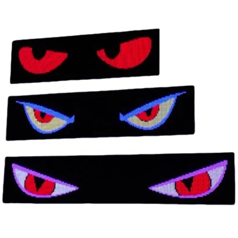 14" Programmable Pixel LED Panel | Preloaded Animations & Scrolling Display for Events, Parties & Transportation