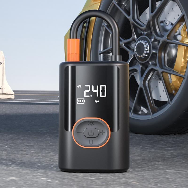 Portable Air Pump – Car, Bicycle & Ball Inflator with Multi-Use Nozzles