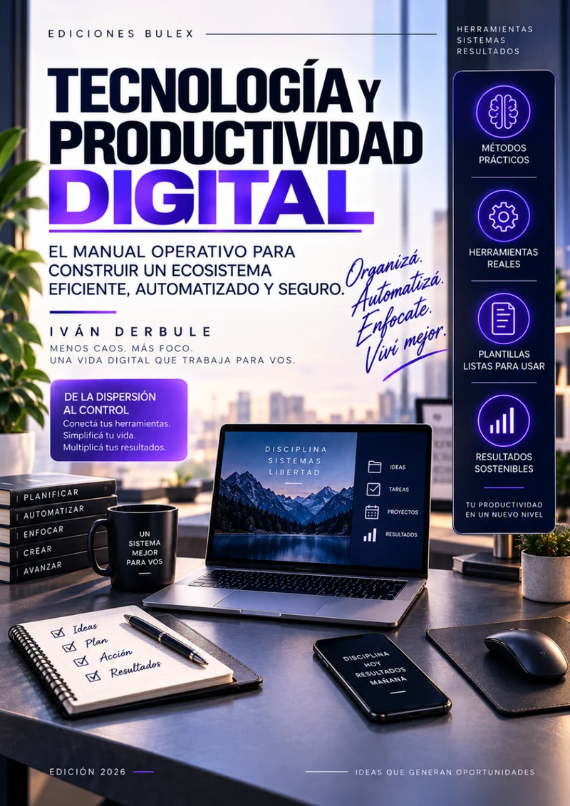 Portada de Tecnología y Productividad Digital