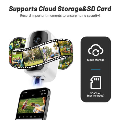 Hot Sale Low Power Wireless Solar Panel Network Camera Rechargeable Battery Outdoor Security