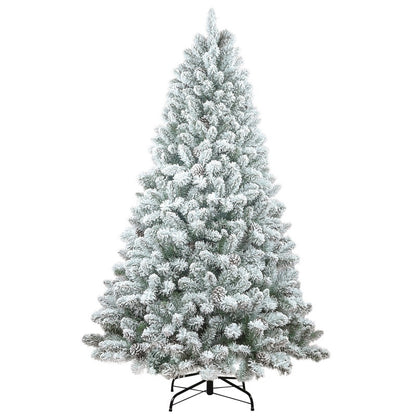PVC Christmas Tree with Ornaments – Artificial Holiday Decoration, Available in 4ft/5ft/6ft/7ft