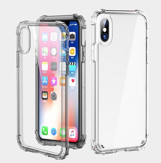 Luxury Shockproof Transparent Case | Compatible with iPhone 7/8/Plus, X, Xr, Xs Max
