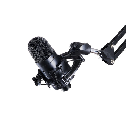 VEVOR USB Condenser Microphone Kit – 192kHz/24-bit with Boom Arm, Shock Mount & Mute Button