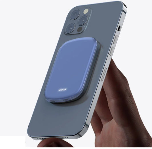 Chargomate Magnetic Portable Wireless Charger & Power Bank – Compatible with Apple & Android