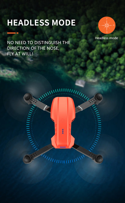 E99 Foldable Smart Camera Drone – Real-Time Transmission, One-Click Takeoff/Landing