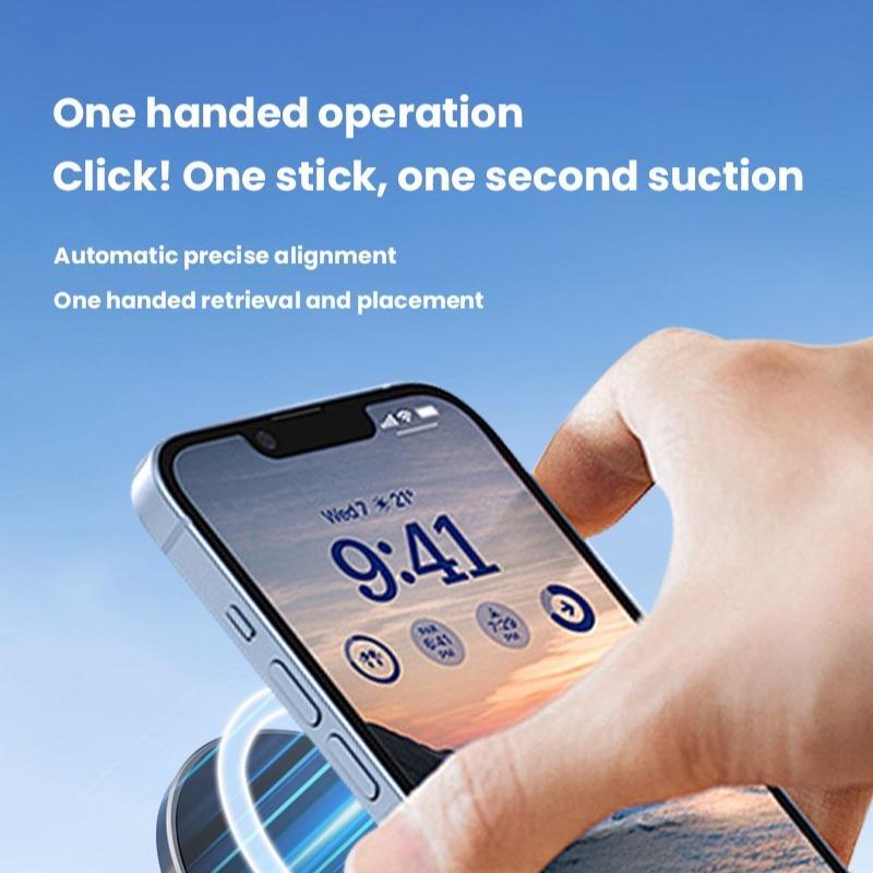 360 Black Phone Holder