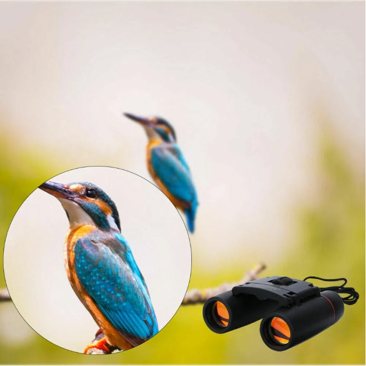 30x60, Compact, Binoculars, Folding, Zoom, Day & Night, Outdoor Travel.