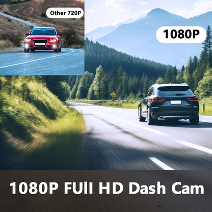 Driving Recorder HD 1080P Three-lens Parking Monitoring With Reversing Image