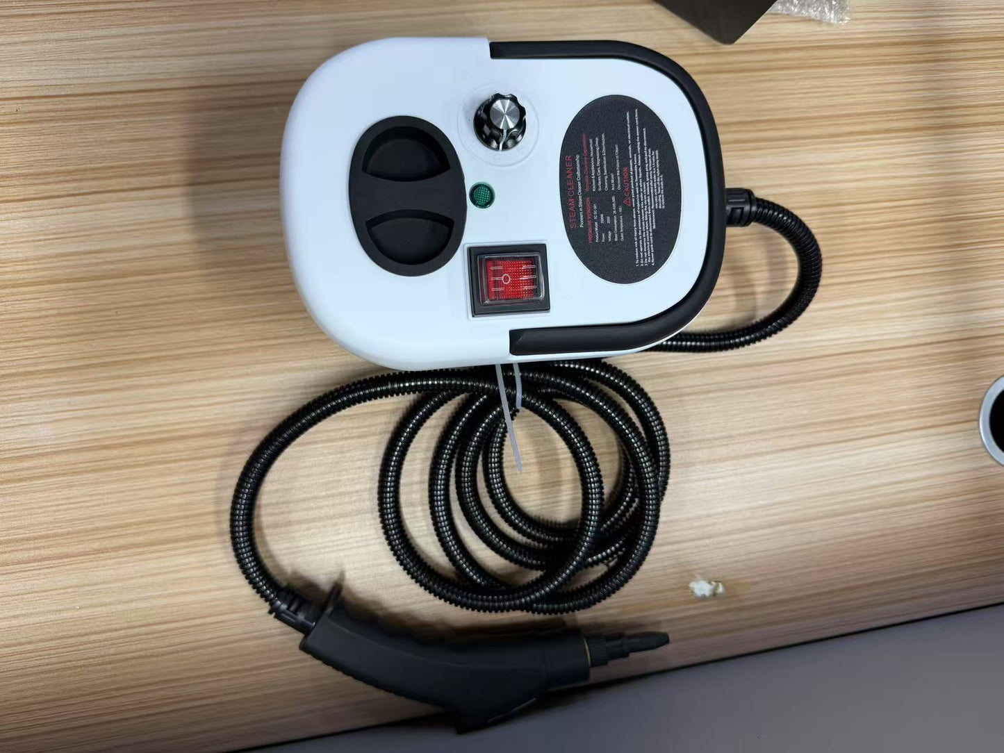 2500W Handheld Steam Cleaner with 1.2L Tank – High-Pressure Portable Steamer for Home, Kitchen, Car, Bathroom, Furniture & Grout (7 Attachments Included)