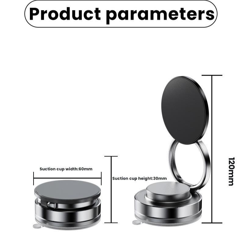 360 Black Phone Holder