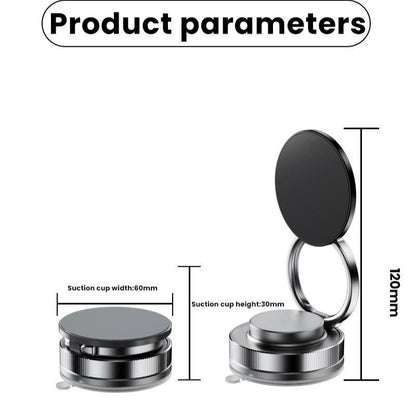 360 Black Phone Holder