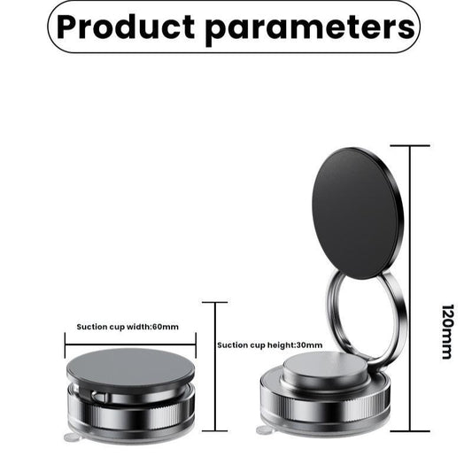 360 Black Phone Holder