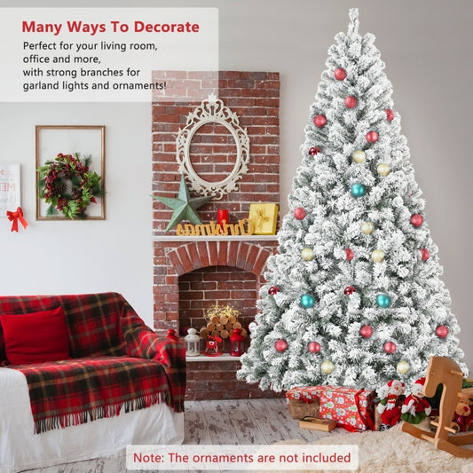 PVC Christmas Tree with Lights – Artificial Holiday Decoration for Home, Available in Multiple Sizes