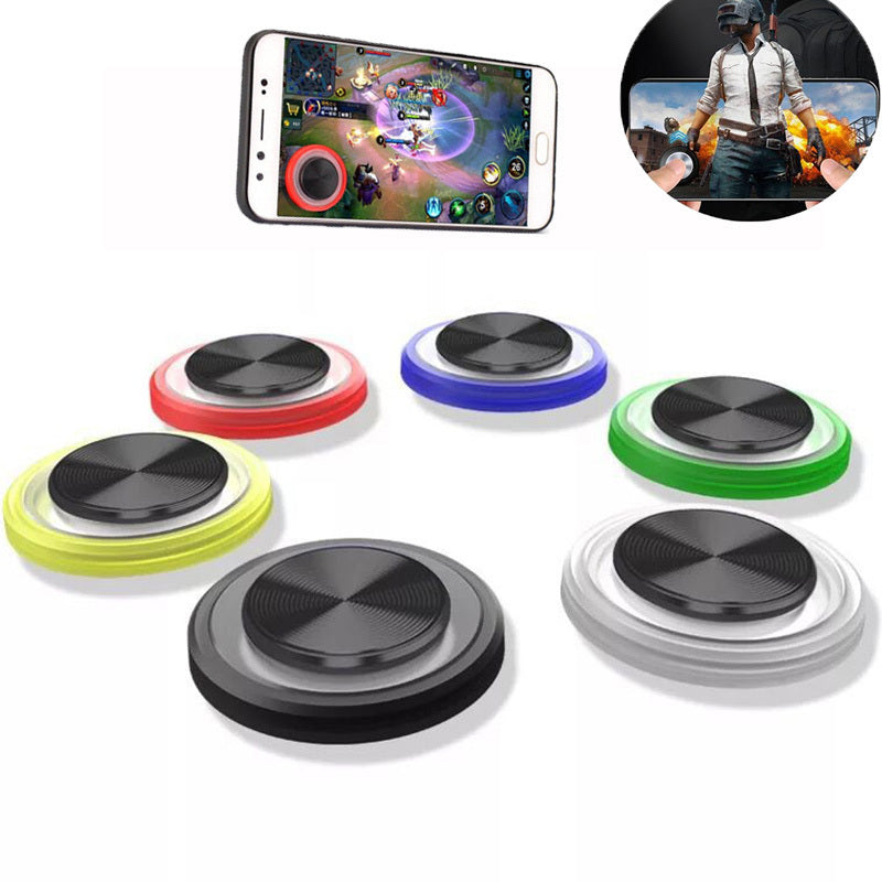 Q8 Ultra-Thin Mobile Game Rocker – Silicone Touchscreen Joystick Controller for Smartphones & Tablets