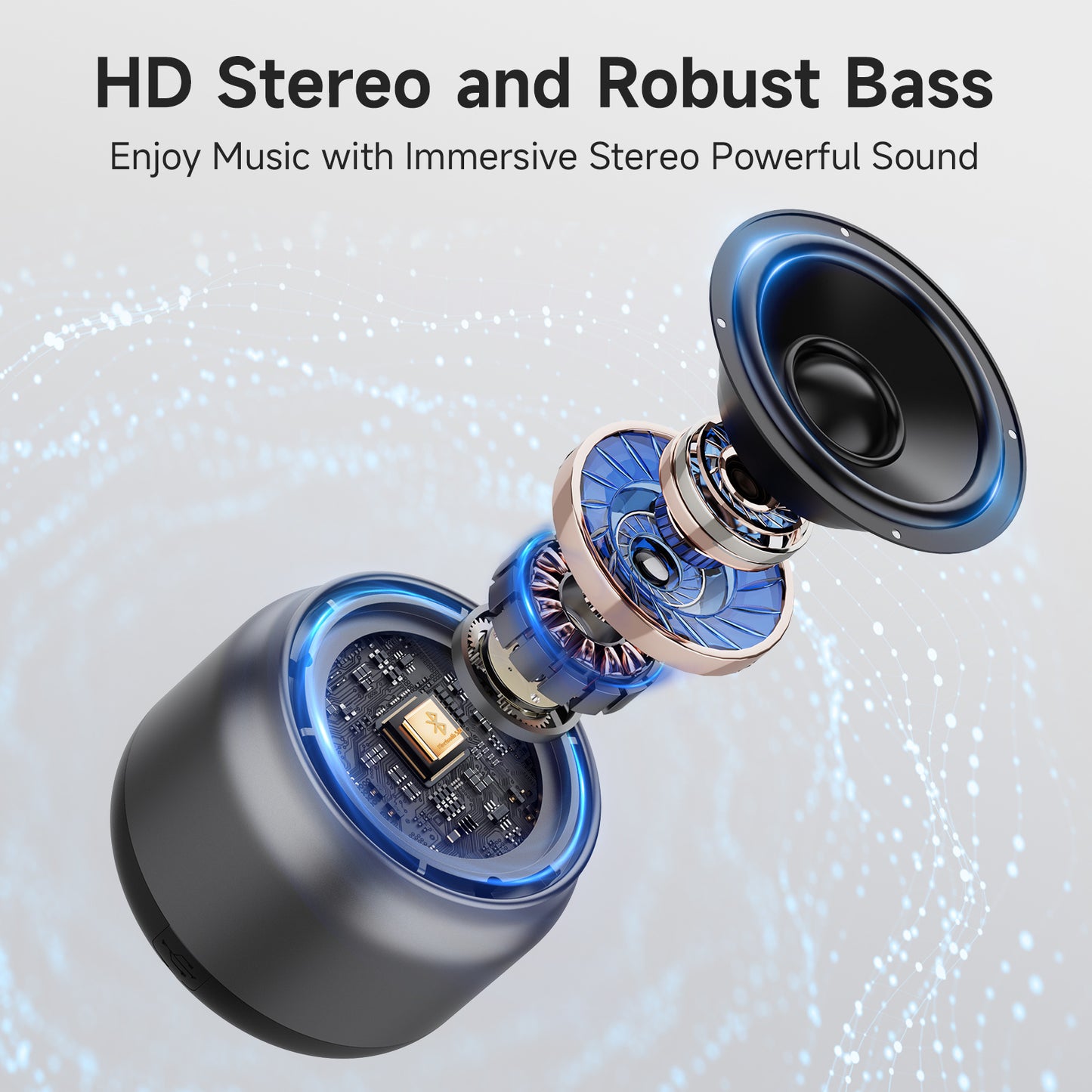 JYX L6 Portable Bluetooth Speaker | Powerful Sound & Deep Bass | Party Speaker for Home, Outdoor & Travel