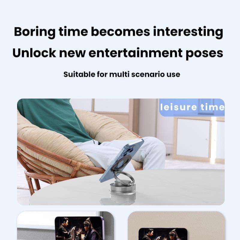 360 Black Phone Holder