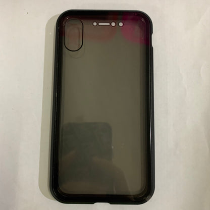 Magnetic Anti-Peep Privacy Case | Metal Frame + Tempered Glass for iPhone