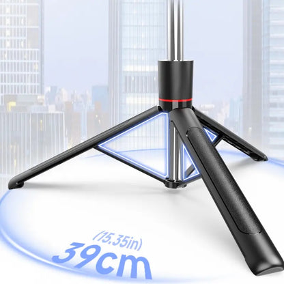 F16 Phone Selfie Stick Travel Tripod With Remote Control And Phone Holder, Retractable Selfie Stick For IPhone