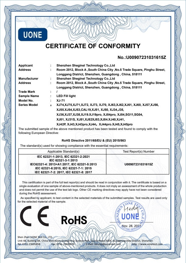 Rechargeable Clip-On Selfie Light – Portable LED Fill Light for Phone, Laptop & Tablet | Ideal for Video Calls, Streaming & Makeup