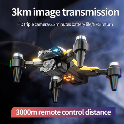 M5 Drone, High-definition Professional Aerial Photography, 8K Clear Picture Quality, Rotation Aerial Photography, Foldable 4-axis Aircraft, Strong Stability