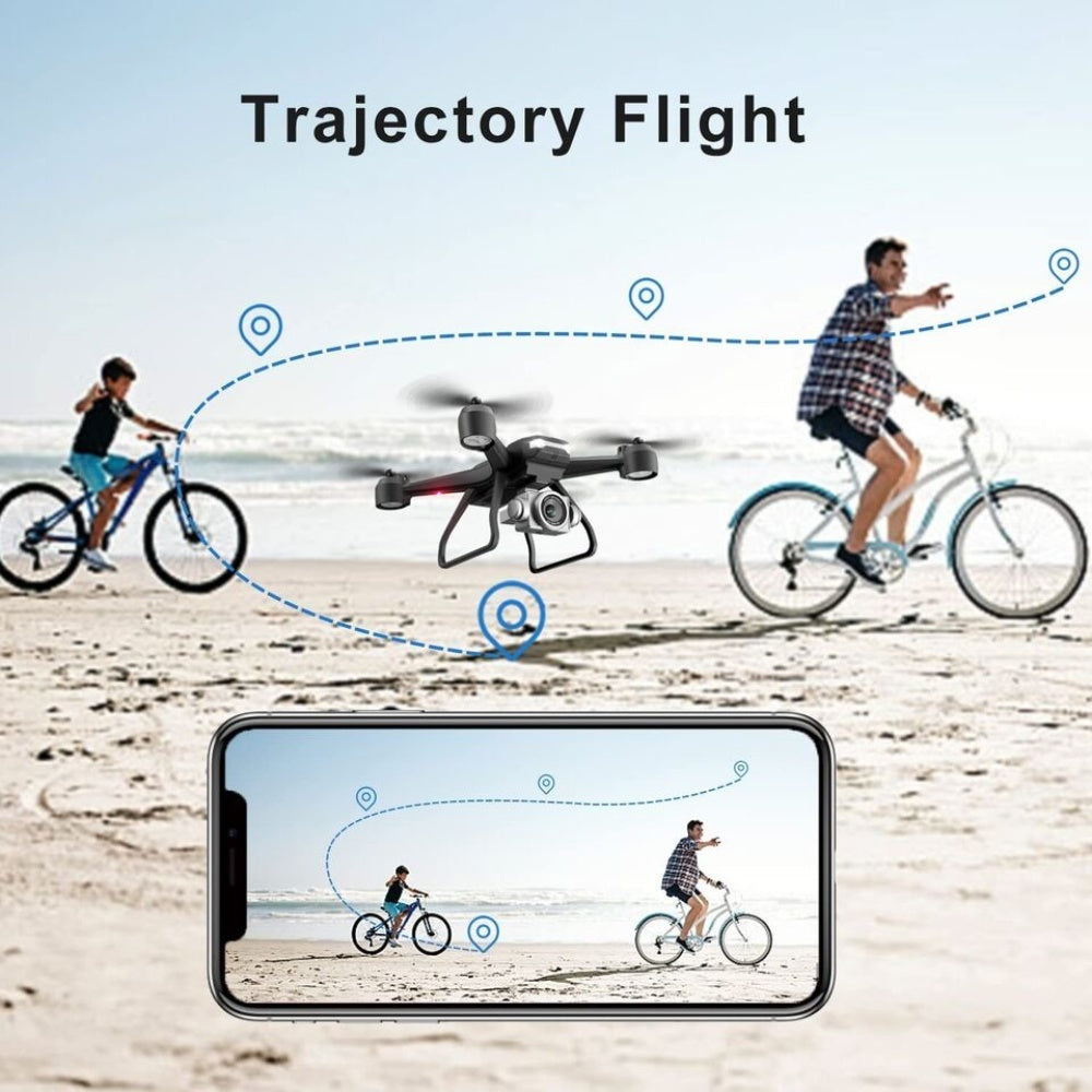 4DRC V14 Professional Drone 6K HD Dual Camera Wifi FPV Portable RC Quadcopter 2 BATTERY,Drones Suitable For Adults & Beginners.Logistics Is Randomly Sent By UPS,USPS,Self-pickup.