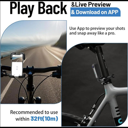 128GB FHD 1080P Mini Body Camera – Portable POV Video Recorder