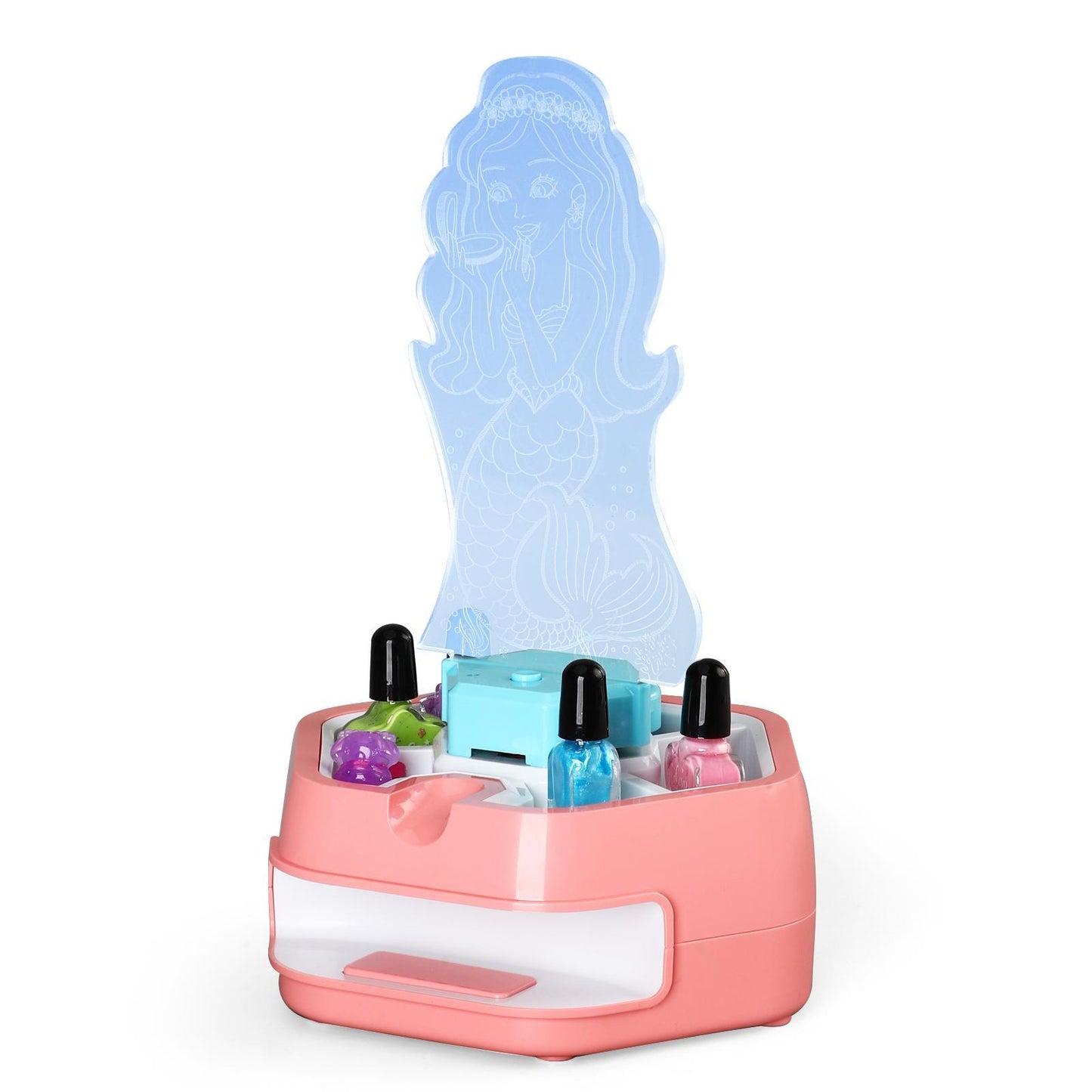 Kids Makeup & Nail Art Spray Set – Creative Fun Toy for Girls, Safe Non-Toxic Makeup Kit, Perfect Holiday Gift for Children