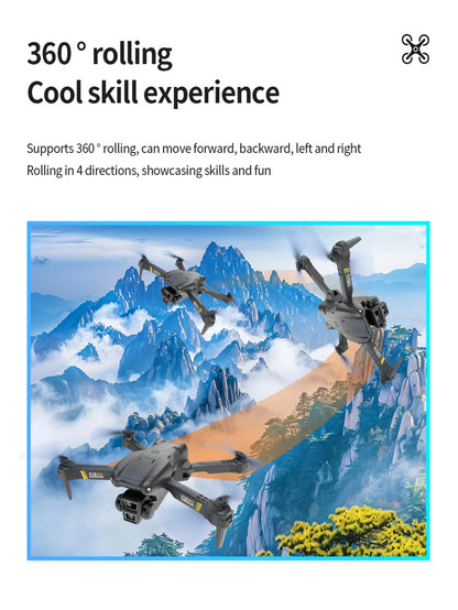 K13 Foldable Smart Camera Drone with 2 Batteries – Real-Time Transmission & One-Click Takeoff/Landing