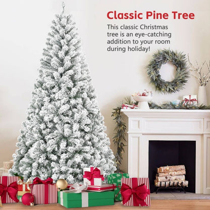 PVC Christmas Tree with Lights – Artificial Holiday Decoration for Home, Available in Multiple Sizes
