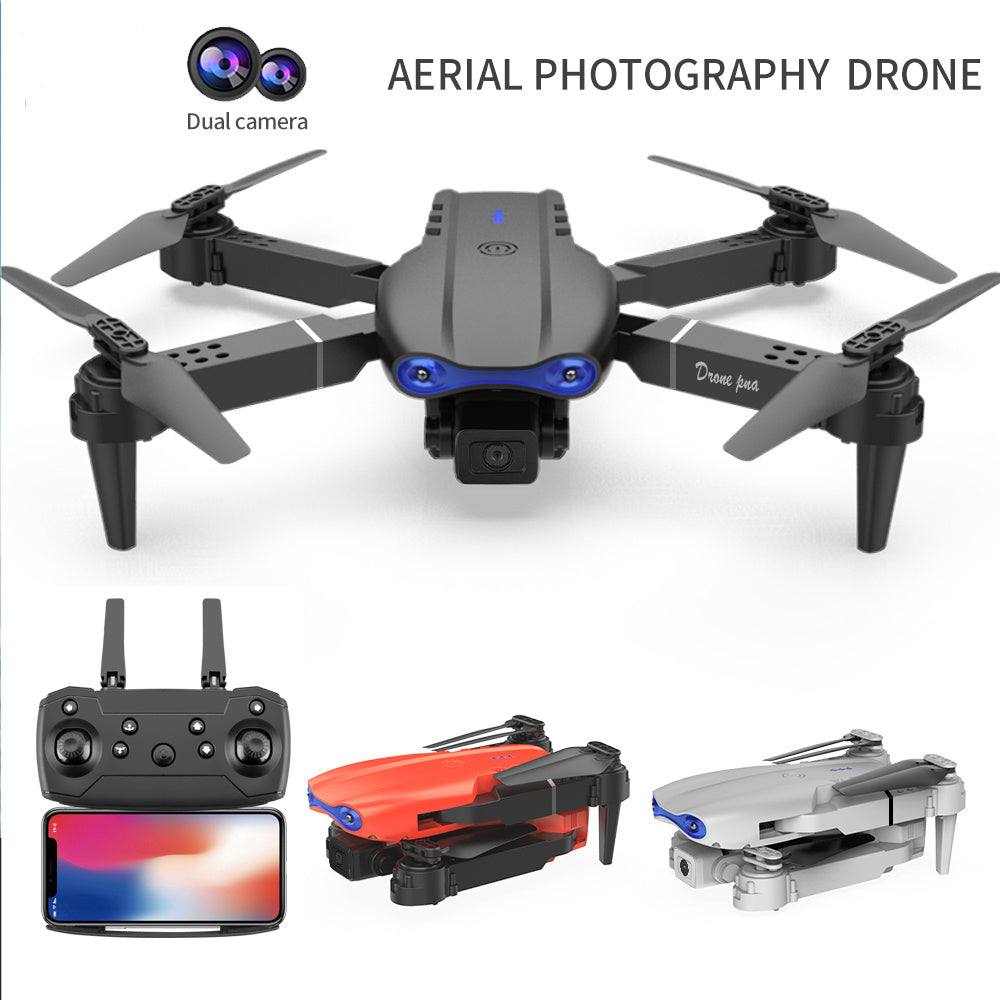 E99 Foldable Smart Camera Drone – Real-Time Transmission, One-Click Takeoff/Landing