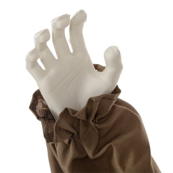 5.2ft Animated Halloween Doll Decoration – Spooky Doll with Glowing Red Eyes, Sound & Motion Activated by Touch or Noise