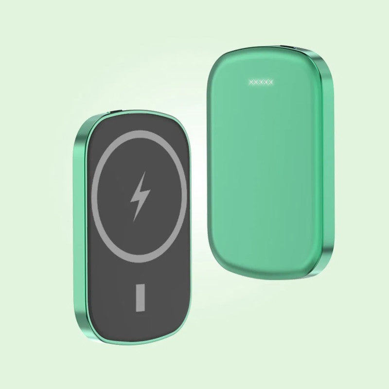 Chargomate Magnetic Portable Wireless Charger & Power Bank – Compatible with Apple & Android