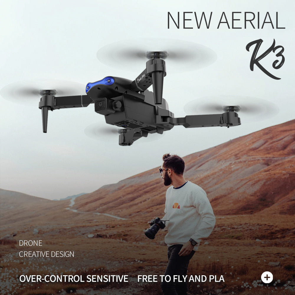 E99 Foldable Smart Camera Drone – Real-Time Transmission, One-Click Takeoff/Landing