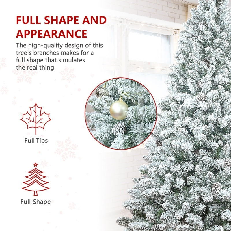 PVC Christmas Tree with Ornaments – Artificial Holiday Decoration, Available in 4ft/5ft/6ft/7ft